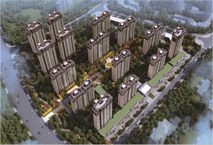 鞍山玖郡置業(yè)由遼寧金輝建筑設(shè)計(jì)有限公司設(shè)計(jì)
